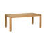 Table de salle à manger rectangulaire en teck de l 72 po x P 36 po Helen Sold 