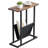 Narrow Side Table For Small Spaces, 17.7" W Slim End Table Magazine Table Nighstand With Storage Holder, Accent Skinny Snack Couch Bedside Table-461833747
