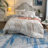 Cotton Percale Floral Duvet Cover-1709419140