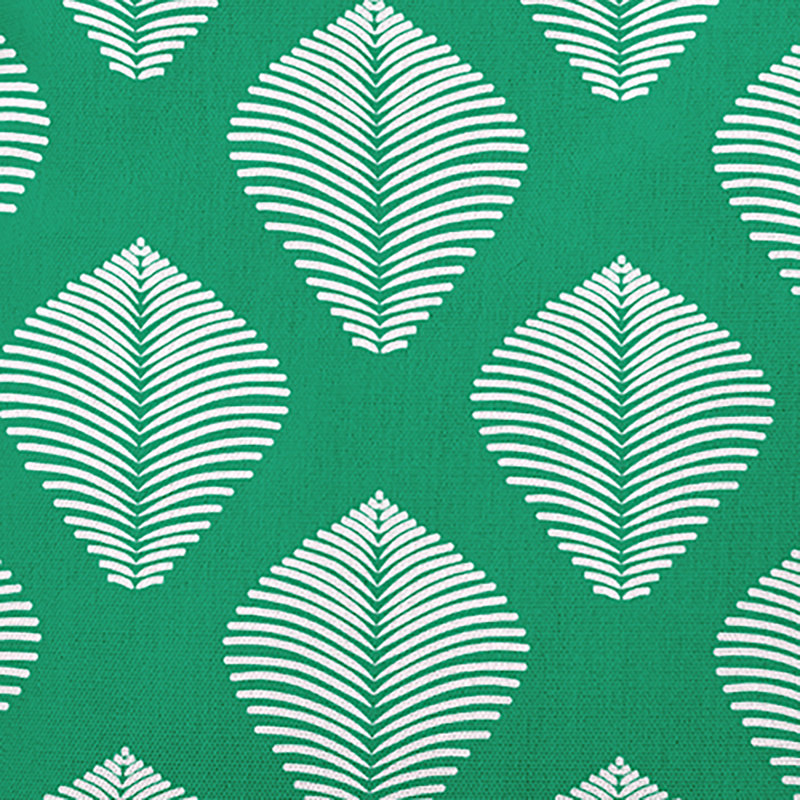 Coussin Upscale Getaway, Véritable menthe géométrique