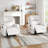 34.3" Wide Modern And Overstuffed Manual Recliner(Set Of 2)