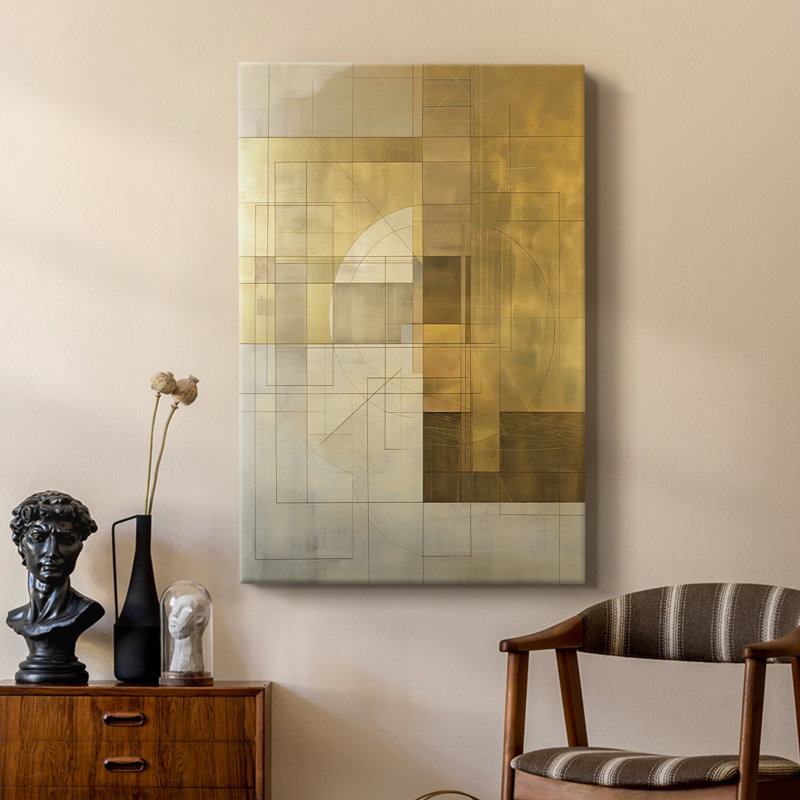 Série ABSTRACT Cxxiv - galerie sur mesure, H 48 po x l 32 po
