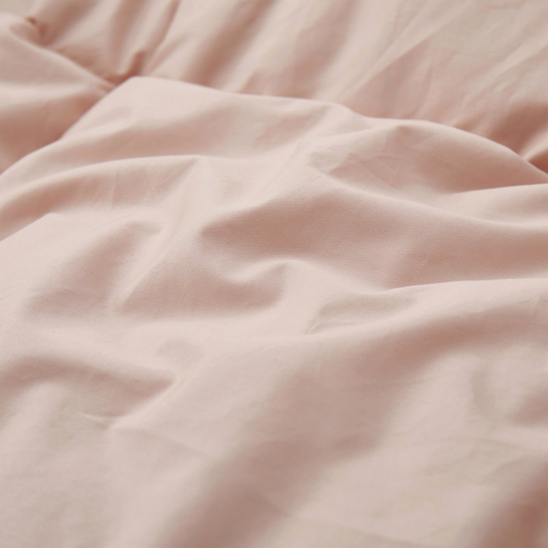All Season Cotton Down Comforter/Duvet Insert, Twin Comforter, Pink