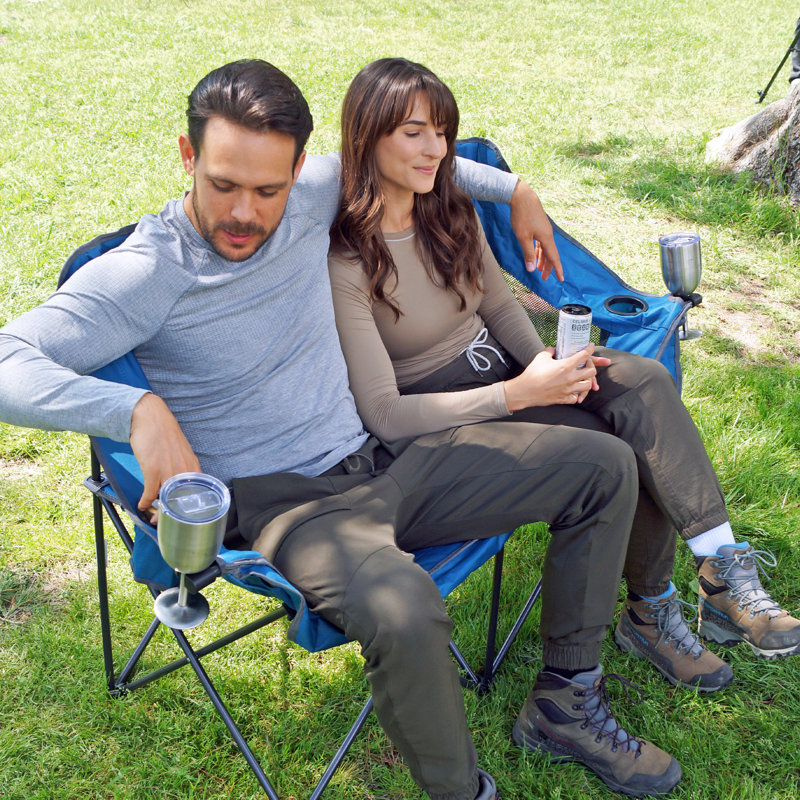 Folding Camping Chair, Black