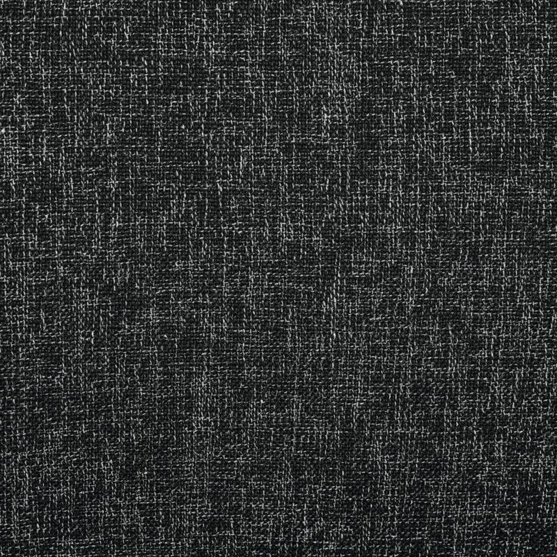 Gramercy Linen Textured Fabric Dining Chair, Black Linen Textured Fabric