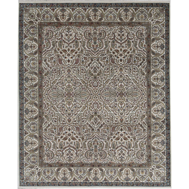 One-of-a-Kind 8'1" X 9'9" Wool Area Rug in