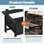 Ensemble de conversation en PEHD pour 2 personnes-98502847-98502849