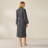 Unisex Organic Waffle Robe Fog-10554943-124606086