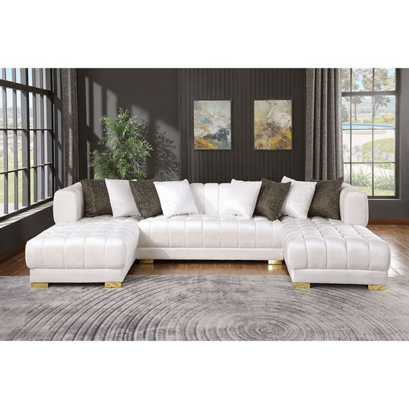 Canapé modulaire Dasha, Blanc