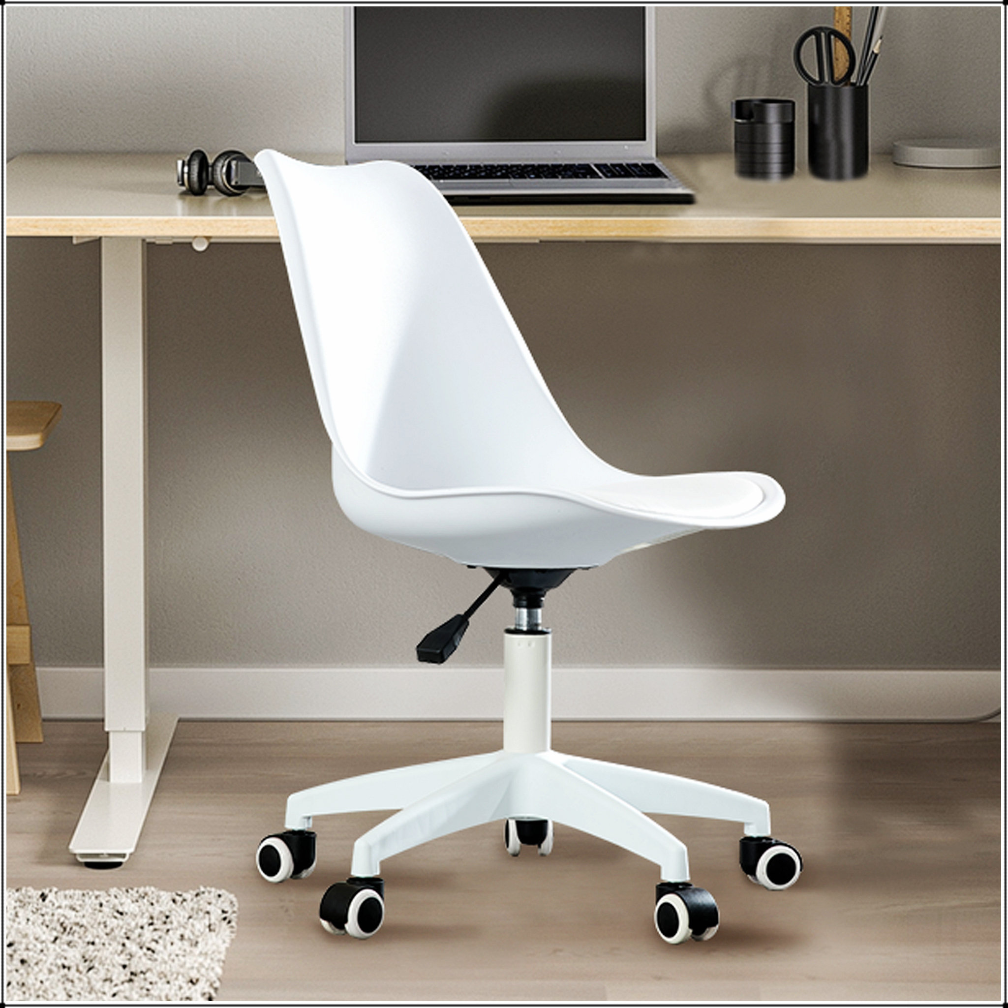 George Oliver Office Desk Chairs, Adjustable Swivel Chair Engineering ...