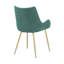 Chaise de salle à manger en tissu durable avec compatibilité universelle