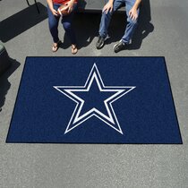 Dallas Cowboys Ball Shaped Area Rugs