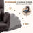 Edinson PU Leather Executive Chair with Adjustable Footrest Recliner-1452072054