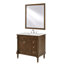 Lexington 36'' Single Bathroom Vanity with Top-535368414-455351474