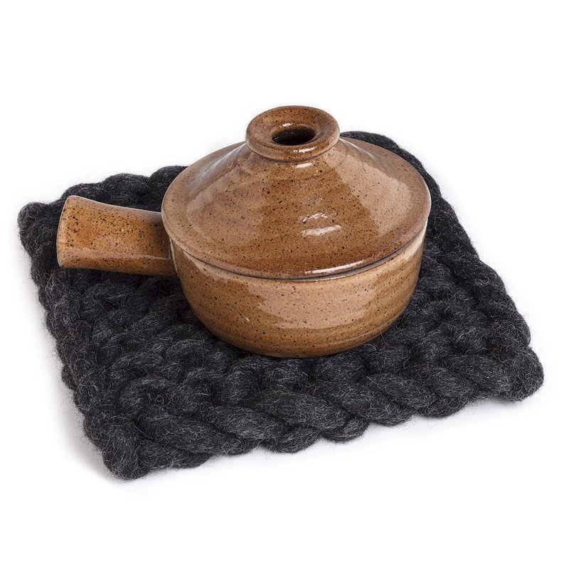 Chunky Kniv Trivet, Noir
