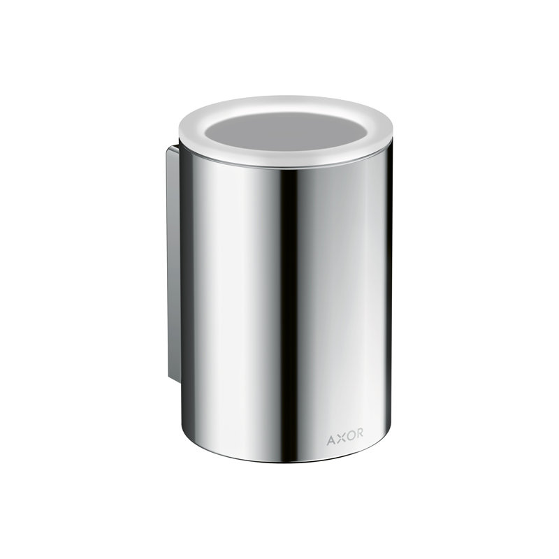 Universal Circular Toothbrush Holder, Chrome