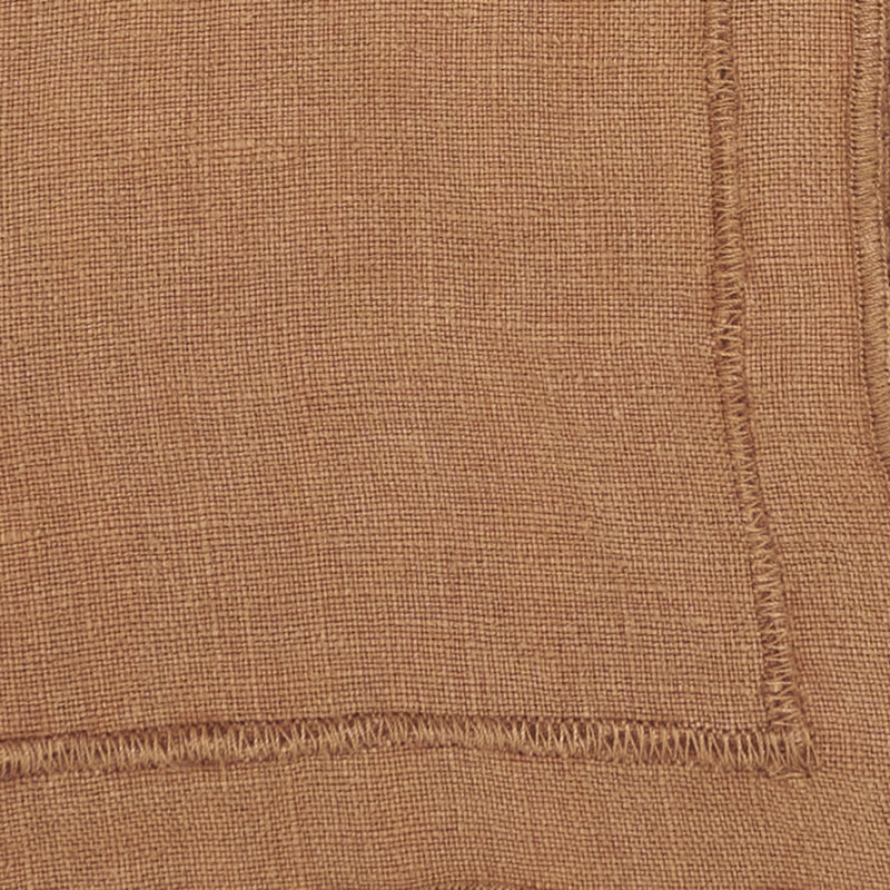 Ensemble de 4 serviettes de table Aneta, Orange
