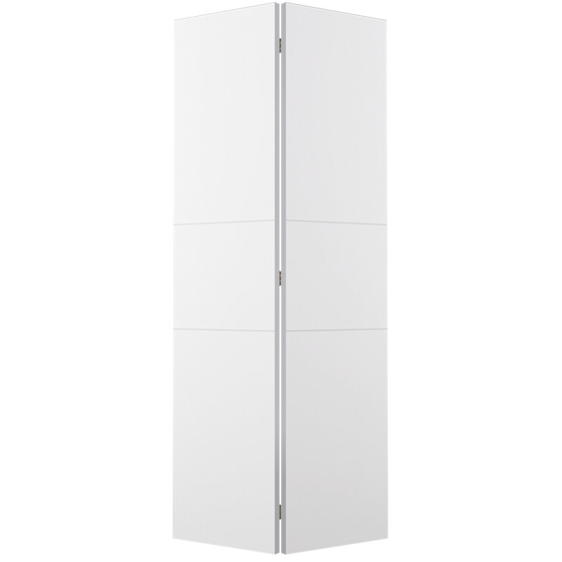 Porte pliante à panneaux 2H Palladio, H 79,38 po x l 48 po, Blanc