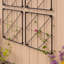 Quilt Block-Diagonals Wall Trellis Panels (4 panels)