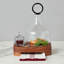 Glass Cloche Food Cover, Ring Handle, Small-1242998155