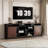 78'' Media Console TV Stand for TVs up to 85" with Open Shelf and Storage Cabinet