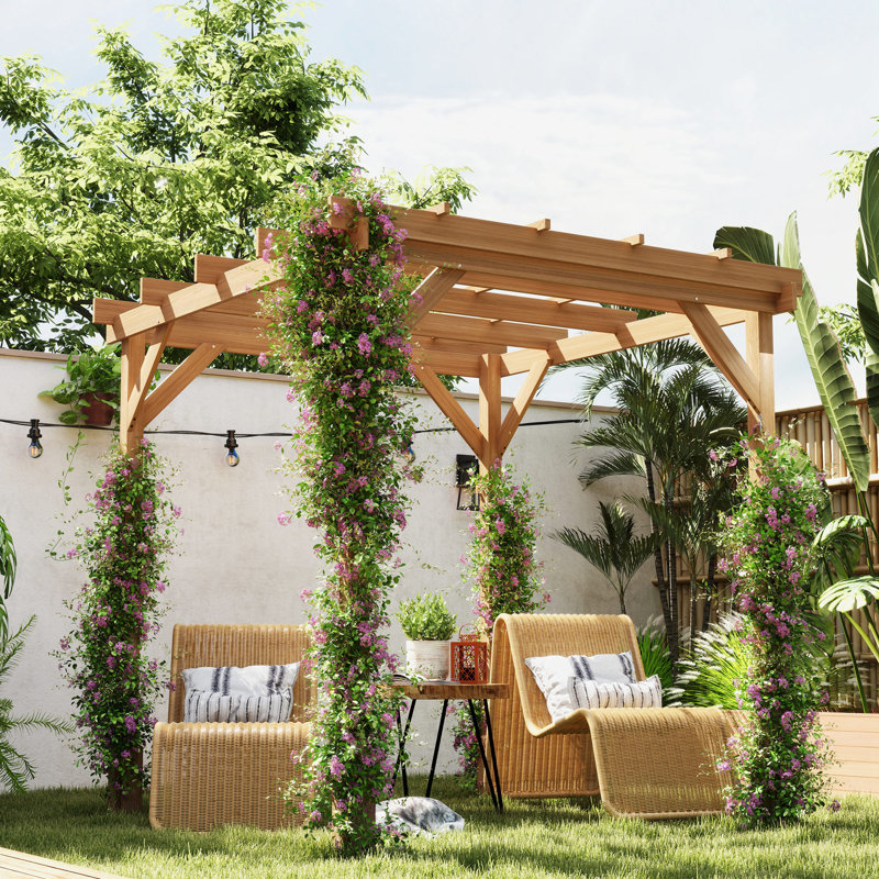 2.14m x 2m x 2m Pergola