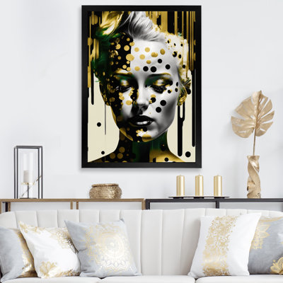 Impression sur toile «Transcendant Femelle Potrait IV - Modern Woman»