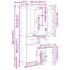 69.5cm Sideboard-423239124