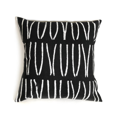 Geometric Cotton Pillow Cover