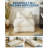Convertible Folding Sofa Bed with Collapsible Mattress, Pillow, Back Support & Side Pocket for Living Room and Bedroom-1133951186