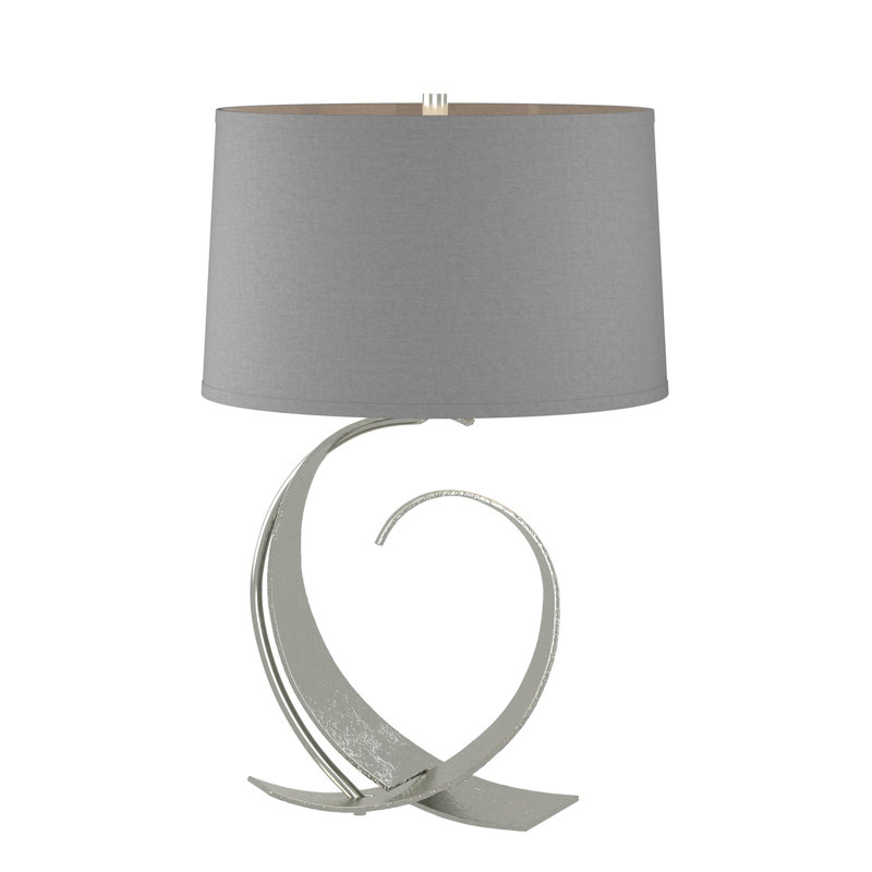 Fullered 22.1'' Table Lamp, Sterling, Natural Anna