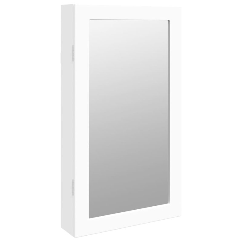 Myliah Jewelry Armoire, White