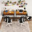 Petit bureau d'ordinateur avec 2 tiroirs-837846689