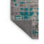 Tapis gris soyeux et moelleux-944350825