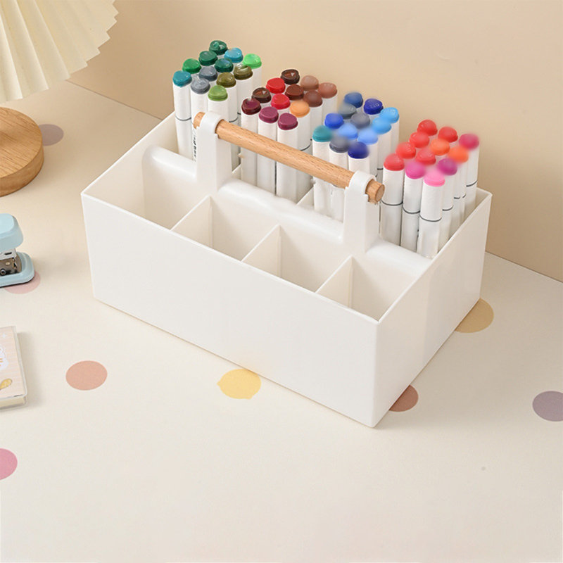 Boîte de rangement pour bureau, Blanc