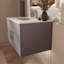 Ensemble de meuble-lavabo mural simple 30 "avec miroir Geneva-87285955-91877425