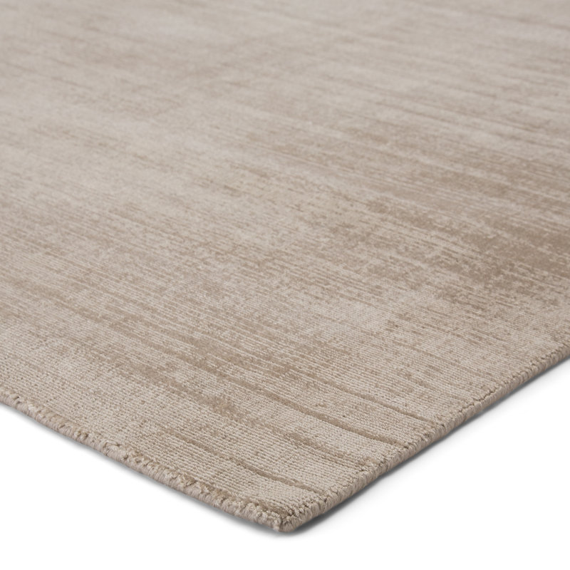 Tapis gris tissé à la main Owens, Rectangle 12 pi x 15 pi