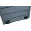 St. Helens Home & Garden 112cm W Plastic Lockable Deck Box with Wheels in Green