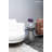 ROME Column Side Table Small Round Concrete End Table 50,8 cm H X 35 cm B X 35 cm T-102038906