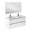 Jenziel 1200mm Double Bathroom Vanity with Integrated Ceramic Basin-1463641185-1463641184