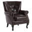 Fauteuil à oreilles 24 po en similicuir-1847610304