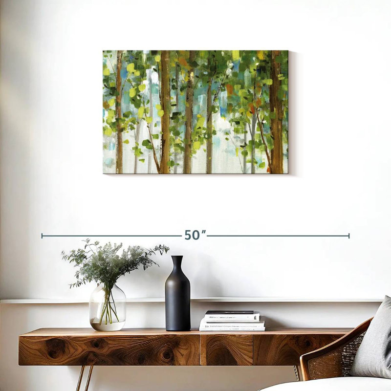 Étude Harnek Forest II, H 20 po x l 30 po