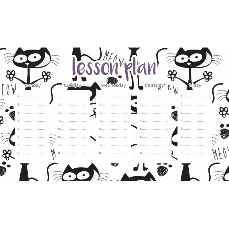 Magnetic Lesson Plan Kittens