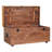 Buffalo Hide Caramel Storage Trunk-108808801