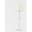 Leeds - 1 Light Table Lamp By Mark D. Sikes - Polished Nickel Frame - Cream Shade-452545398