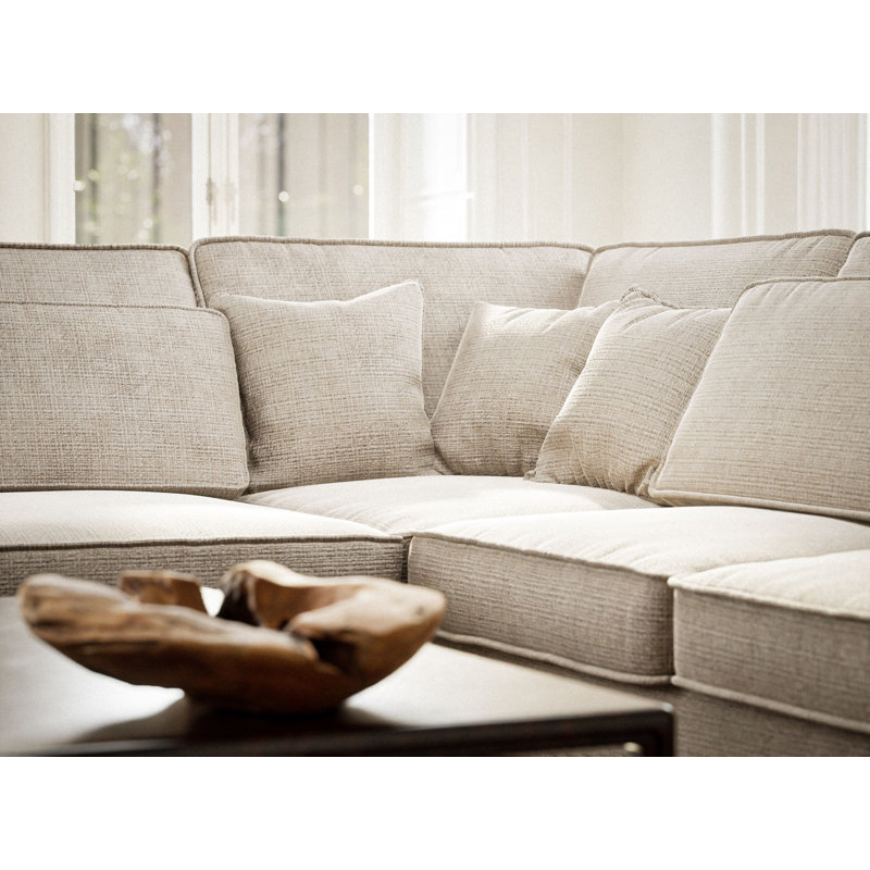 5 Seater Corner Sofa , Left Hand Facing, Cream