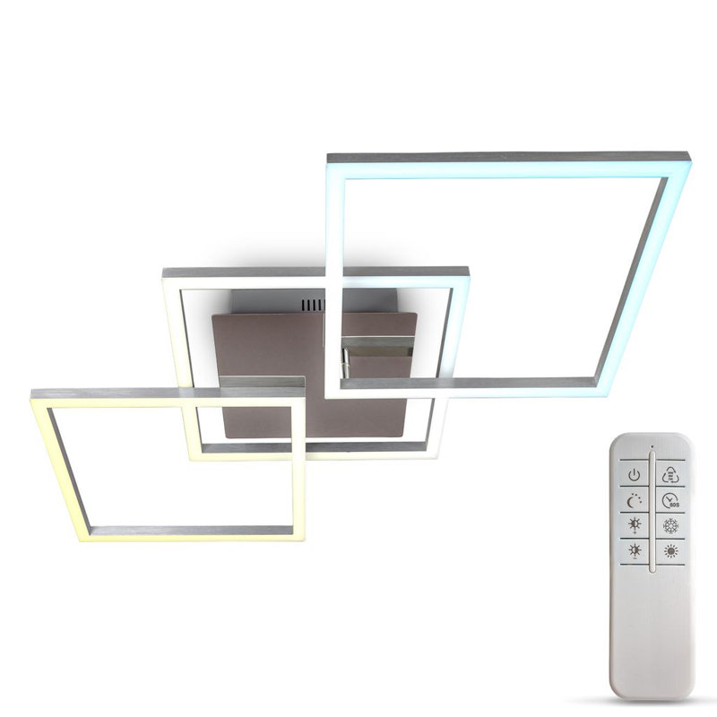 Omaha 3-Light 76.5cm LED Semi Flush Mount