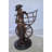 Ethelann Cowboy Standing by His Carriage Bronze Statue Size: 12" x 8" x 23"H