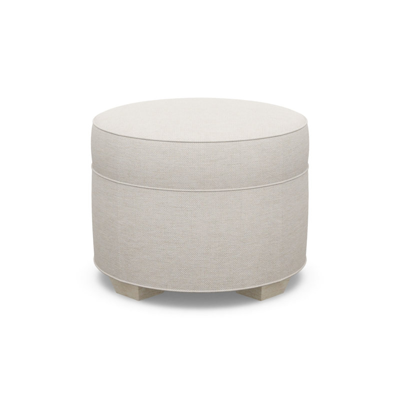 Ottoman Shop Round Ottoman, Sandstone, 8938-70