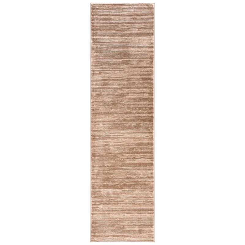 Aaishah Light Brown Area Rug, Runner 2'2" x 8'